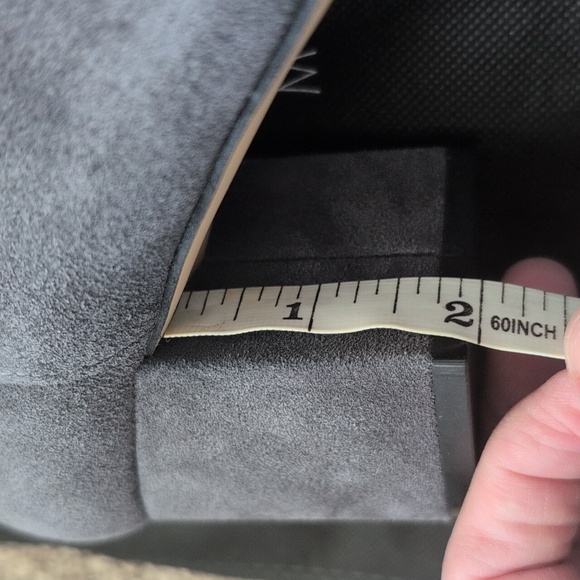 NIB WHBM suede gray over the knee boot sz 10 Zahra - Picture 8 of 10